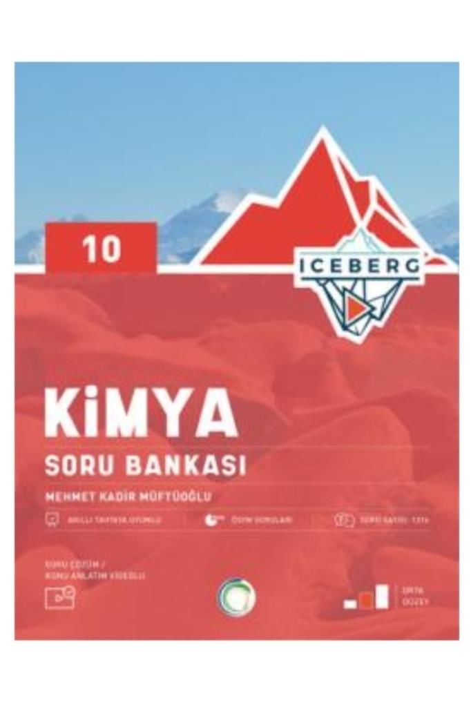 2025  10. Sınıf Iceberg Kimya Soru Bankası Okyanus yayıncılık