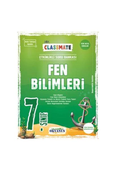 7 Sınıf Classmate Fen Bilimleri Soru Bankası