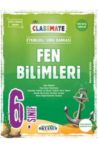 Okyanus 6.sınıf Etkinlikli Fen Bilimleri Soru Bankası