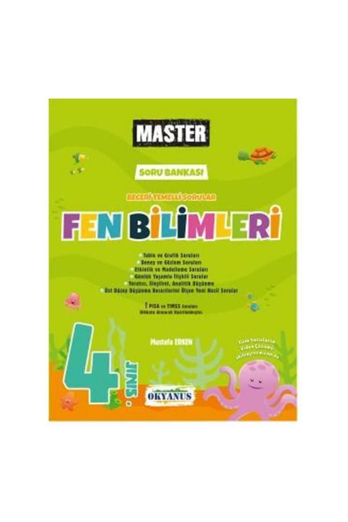 4 Sınıf Fen Bilimleri Master Soru Bankası