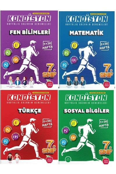 Newton 7.Sınıf YENİ  4'lü Kondisyon Deneme Seti