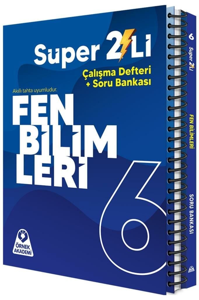 6. Sınıf Süper İkili Fen Bilimleri Seti (2 Kitap)