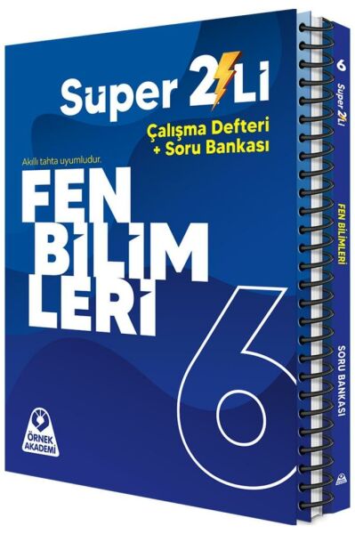 6. Sınıf Süper İkili Fen Bilimleri Seti (2 Kitap)