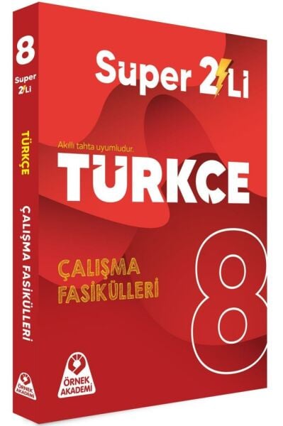 8. Sınıf Süper İkili Türkçe Seti (2 Kitap)