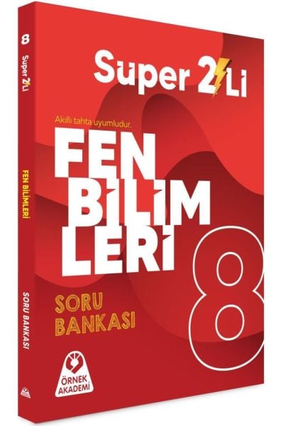 8. Sınıf Süper İkili Fen Bilimleri Seti 2 Kitap