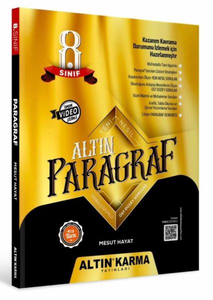 Altın Karma 8. Sınıf LGS Paragraf Soru Bankası
