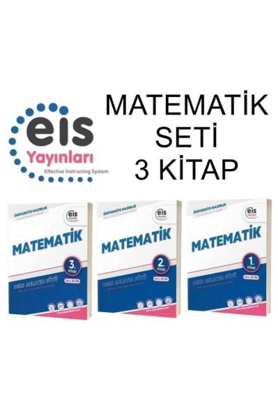 Eis YKS DAF Matematik 1-2-3 Set (3 Kitap) Yeni Mavi Seri Ders Anlatım Föyleri