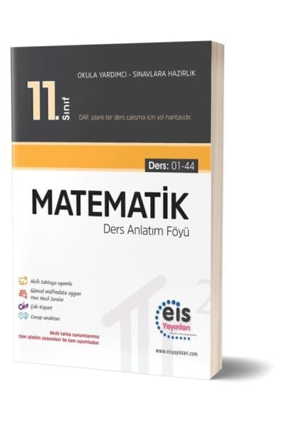 11.sınıf Daf Matematik 2024 Baskı Ders Anlatım Föyü.
