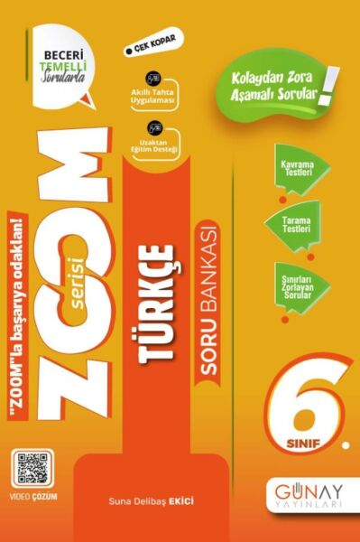 6. Sınıf Bumerang 32 Haftalık Türkçe Denemeleri + ZOOM TÜRKÇE SORU BANKASI