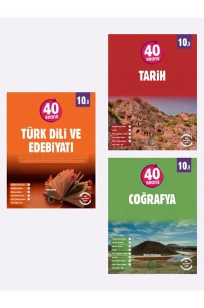 OKYANUS YAYINLARI 10.SINIF 40 SEANS SET ( EDEBİYAT-TARİH-COĞRAFYA)