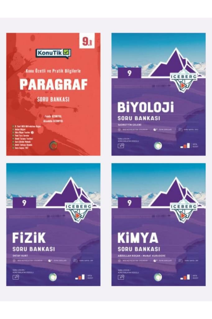 OKYANUS YAYINLARI 9.SINIF SORU ( PARAGRAF-FİZİK-KİMYA-BİYOLOJİ )