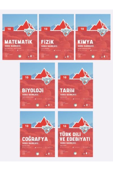 OKYANUS YAYINLARI 10.SINIF SORU BANKASI (MATEMATİK-FİZİK-KİMYA-BİYOLOJİ-TARİH-COĞRAFYA-EDEBİYAT)