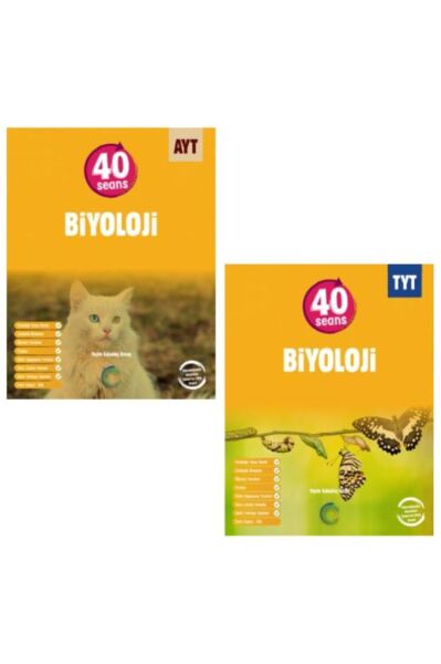 OKYANUS YAYINLARI TYT AYT 40 SEANS BİYOLOJİ